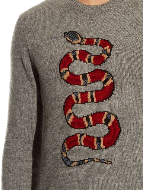 gucci snake sweater fake|modesens gucci snake sweater.